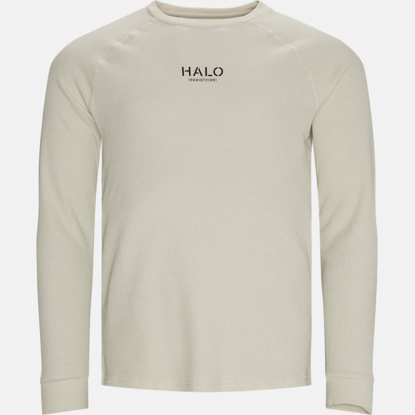 HALO T-shirts WAFFLE LS 610022 OFF WHITE